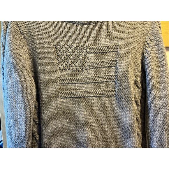 Vintage 90s Westbound Womens Small Wool Blend Sweater Cable Knit Gray LS EUC - Picture 4 of 11